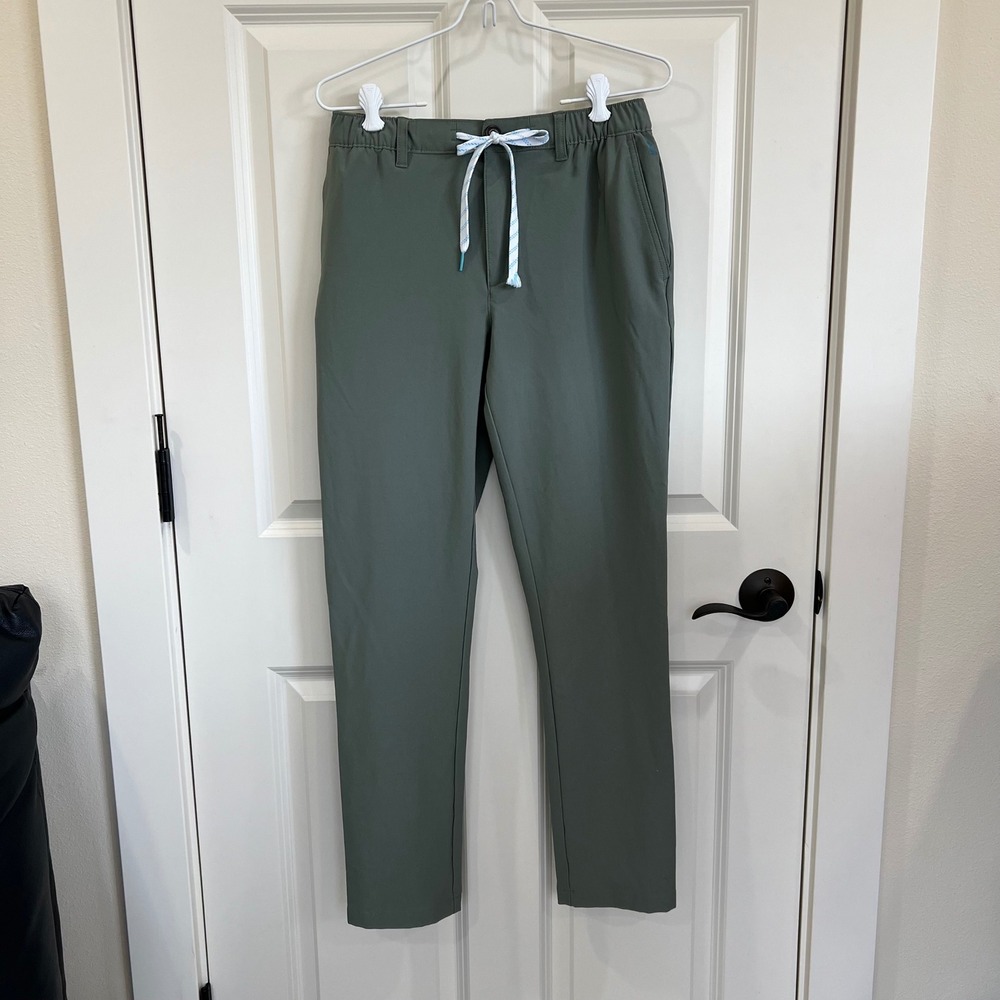 Chubbies Men's The Travertines Everywear‎ Pants Size Small Green